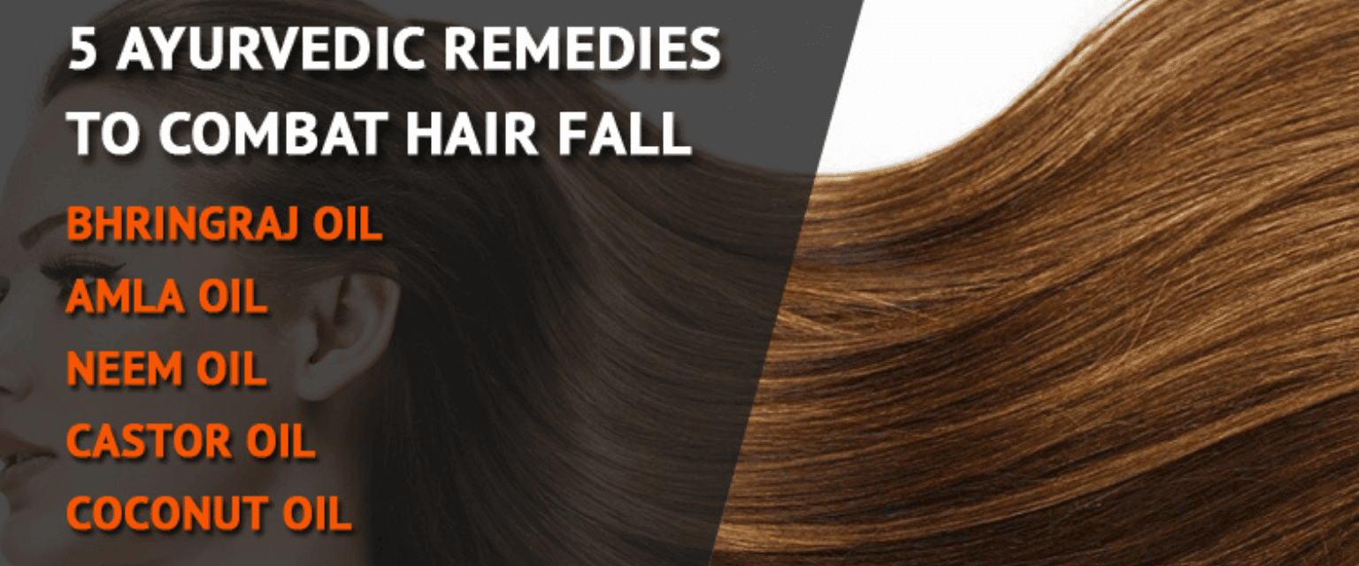 5 Ayurvedic Remedies To Combat Hair Fall