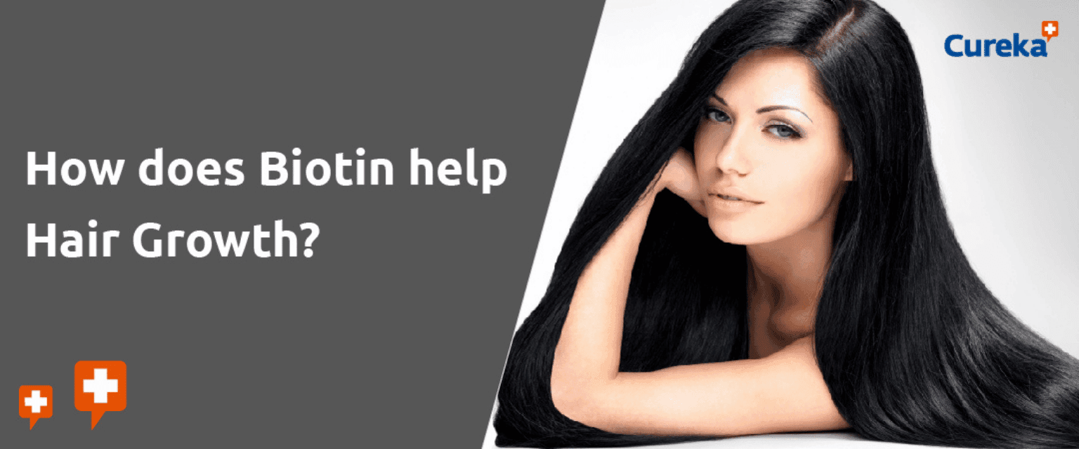 How does biotin help hair growth?