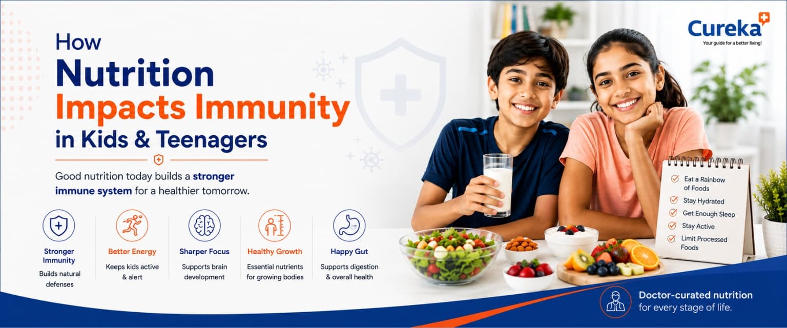 How Nutrition Impacts Immunity in Kids and Teenagers
