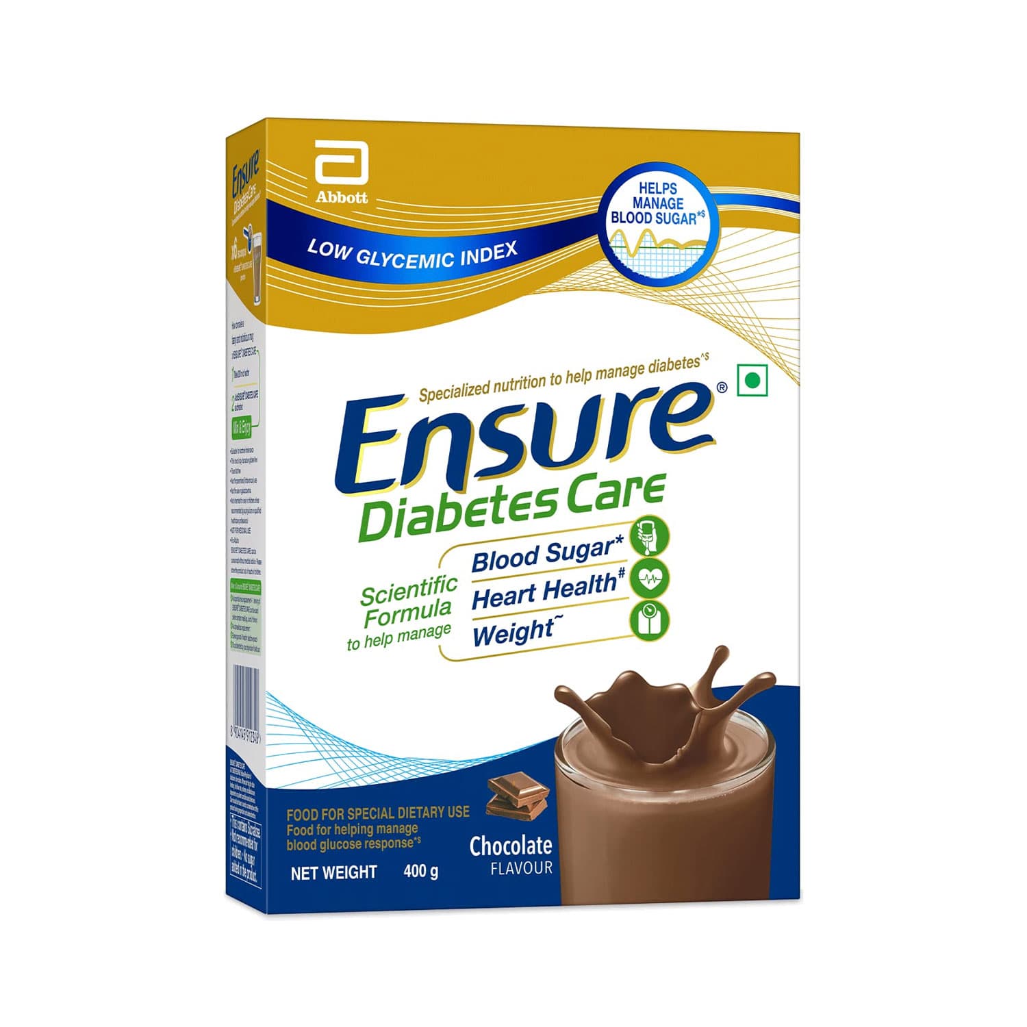 Ensure Diabetes Care Chocolate Delight, 400g Refill Pack