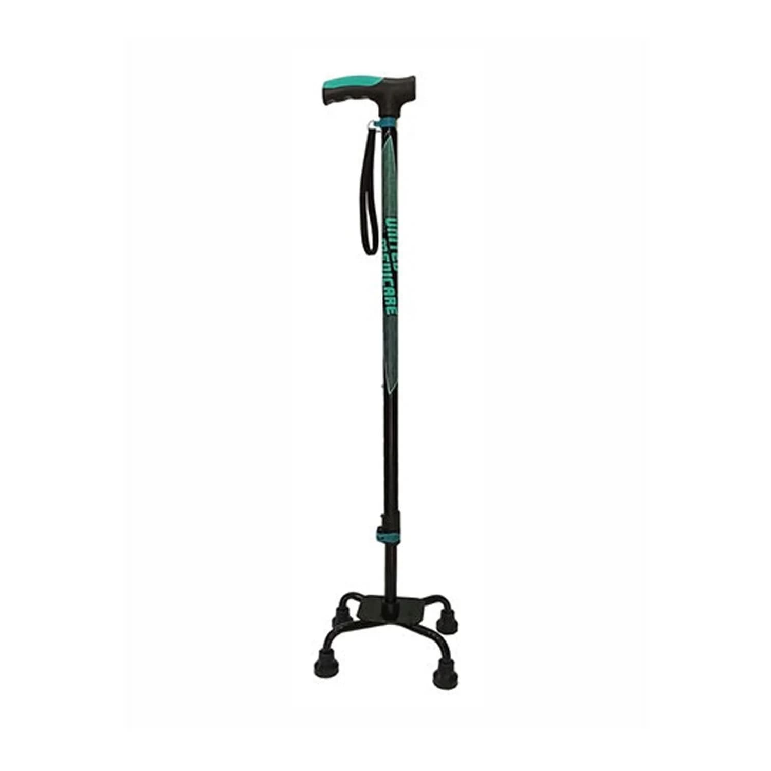 United Medicare Quadripod Walking Stick J-12 (Adjustable)