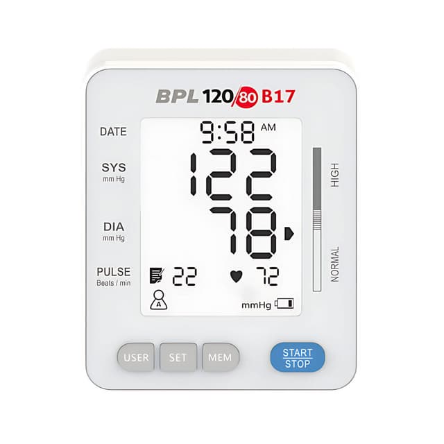 BPL Automatic Digital Blood Pressure Monitor (B17)