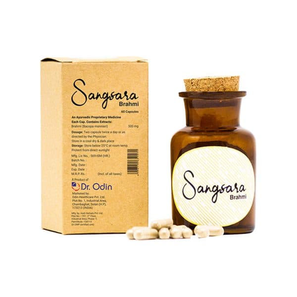 Sangsara Brahmi Capsules- 60 Capsules