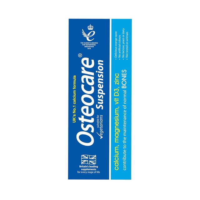 Vitabiotics Osteocare Suspension with Calcium, Magnesium and Vit D3 - 200ml