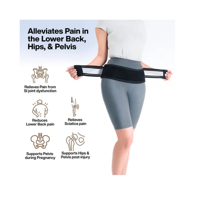 Fovera Sacroiliac SI Joint Hip Belt (Regular)