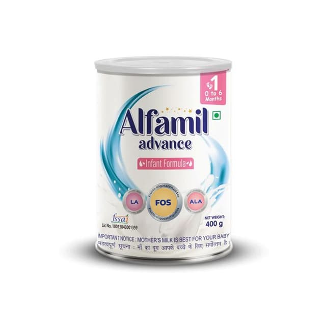 Evexia Alfamil Advance Stage 1 Infant Formula (400g)
