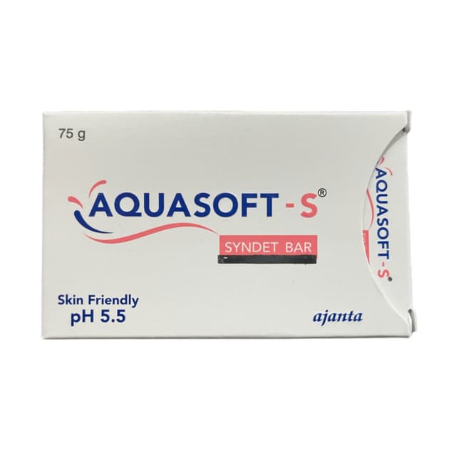 Aquasoft S Syndet Bar(Dry Skin) 75g