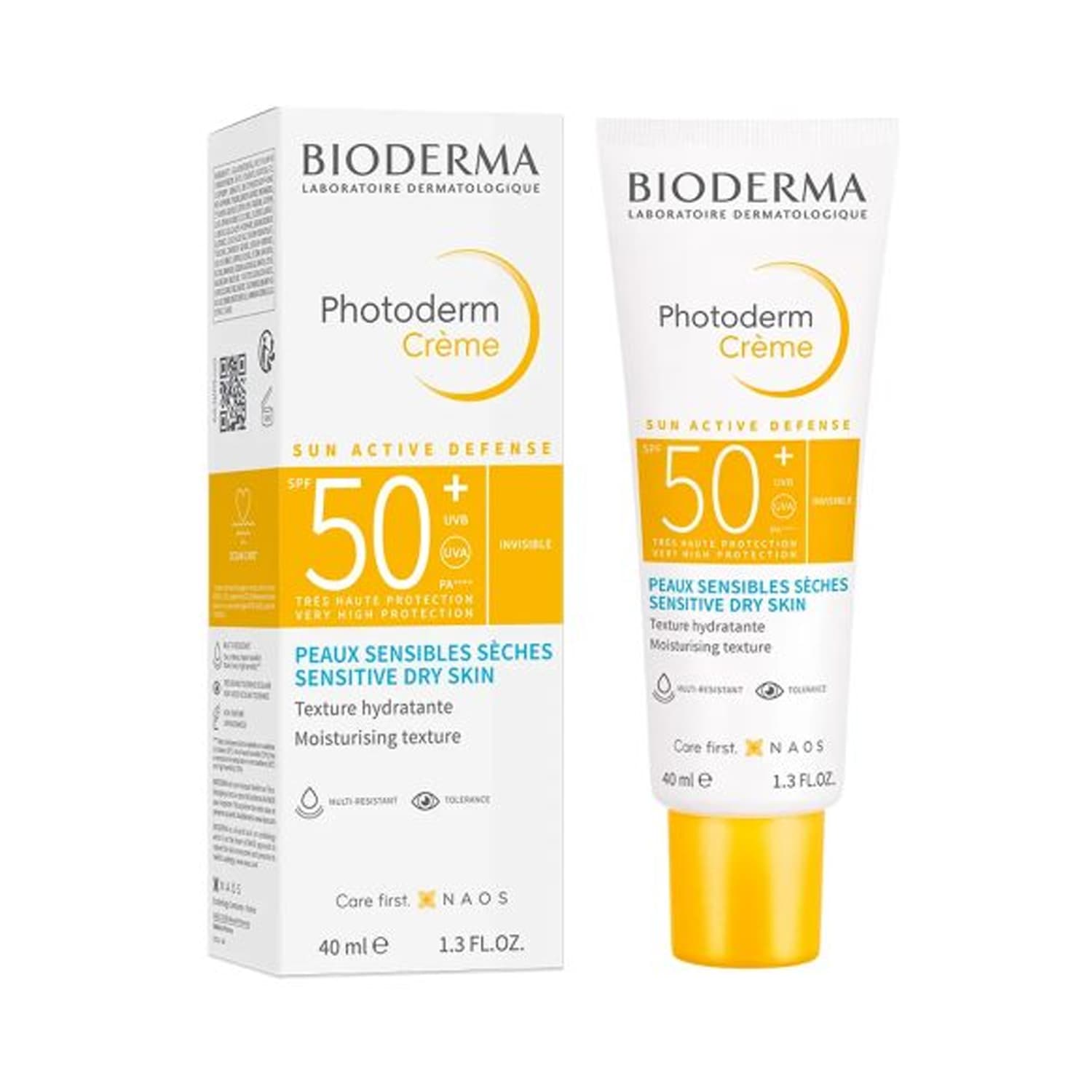 Bioderma Photoderm Creme Neutre SPF 50+ High Protection, Water Resistant & Invisible Texture 40ml