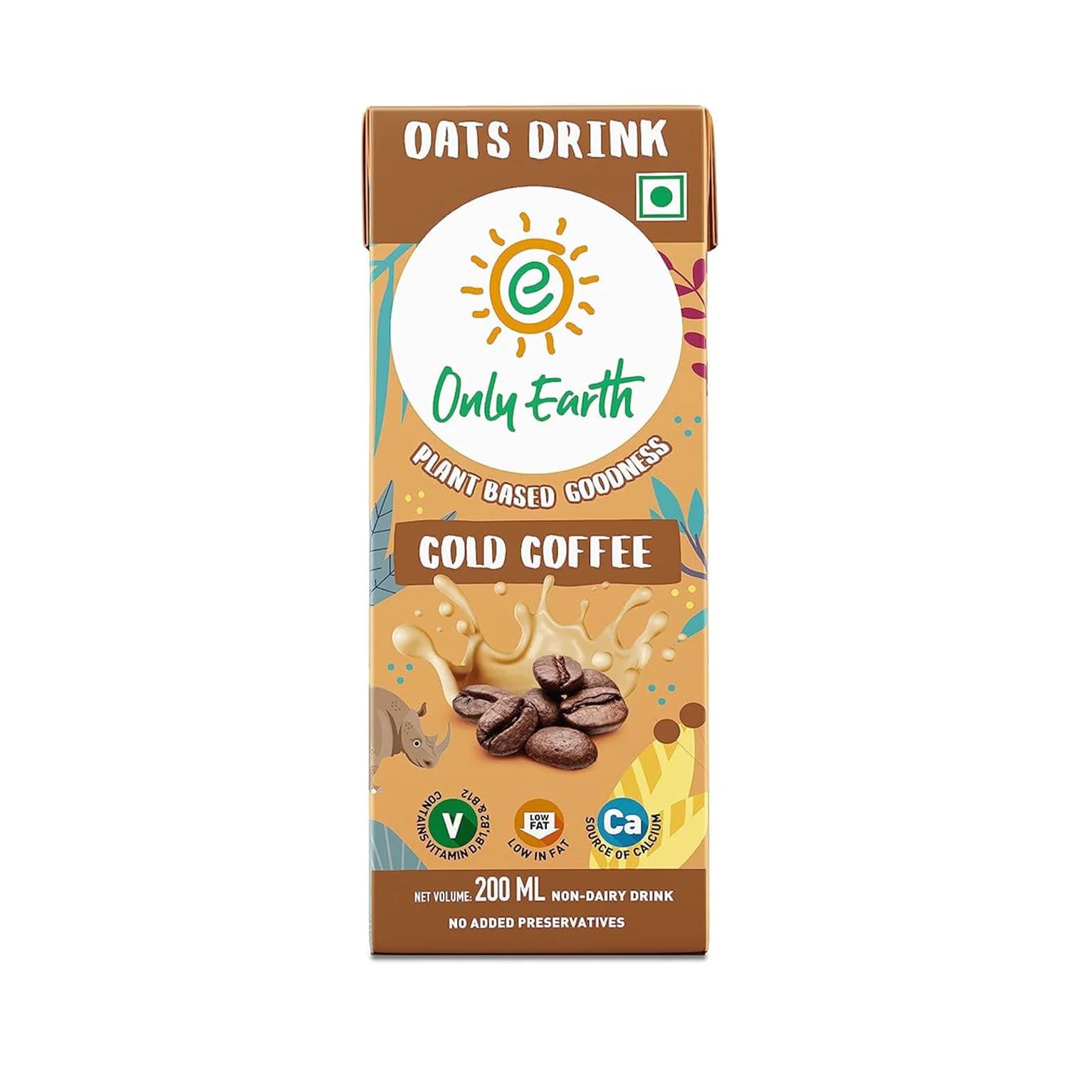 Only Earth Cold Coffee Oats Shake 200 ml