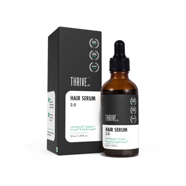 ThriveCo Hair Growth Serum 2.0 with Effective Redensyl, Anagain and Procapil (50ml)