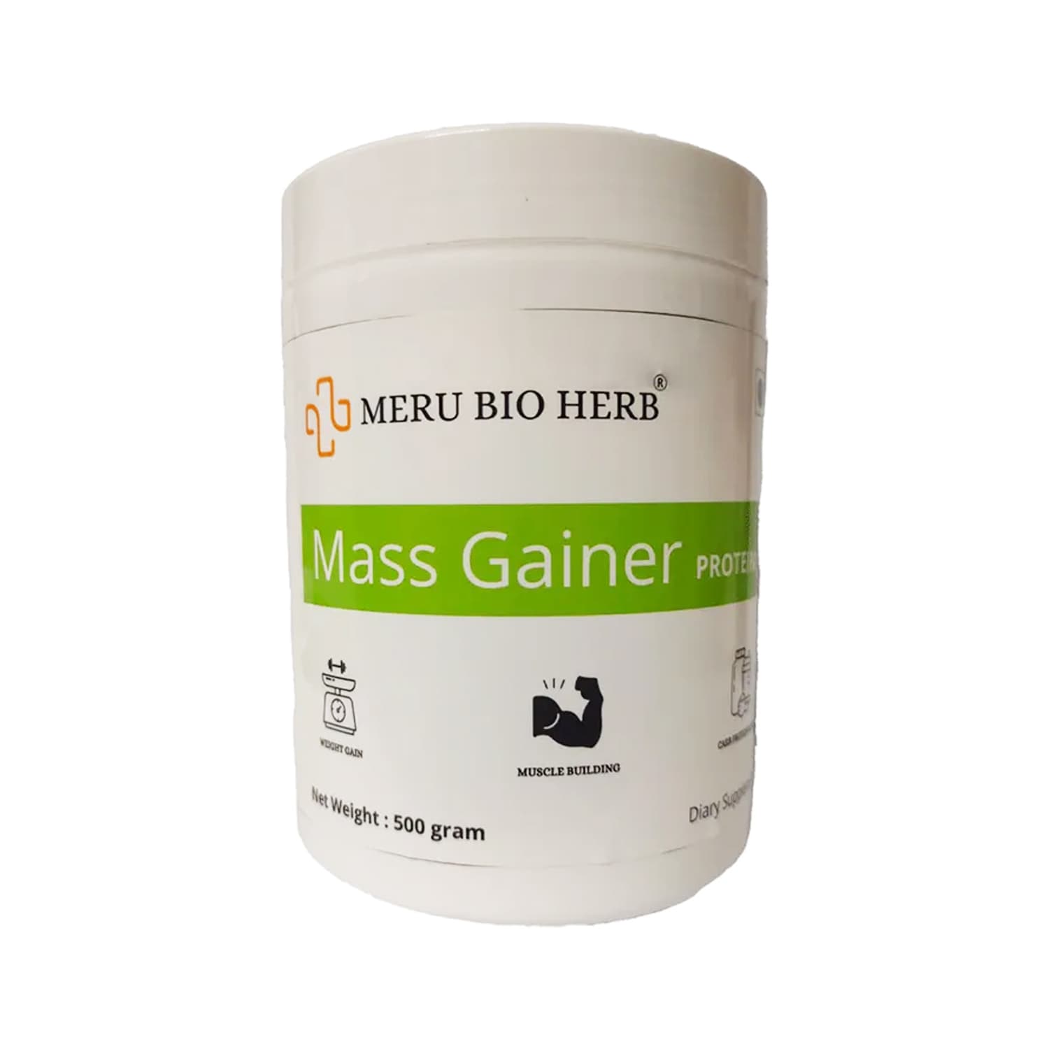 Meru Bio Herb Mass Gainer Protein (500gm)