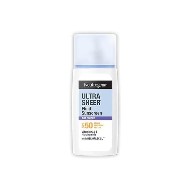 Neutrogena Ultrasheer Age Shield Fluid Sunscreen SPF 50+ PA++++ (40g)