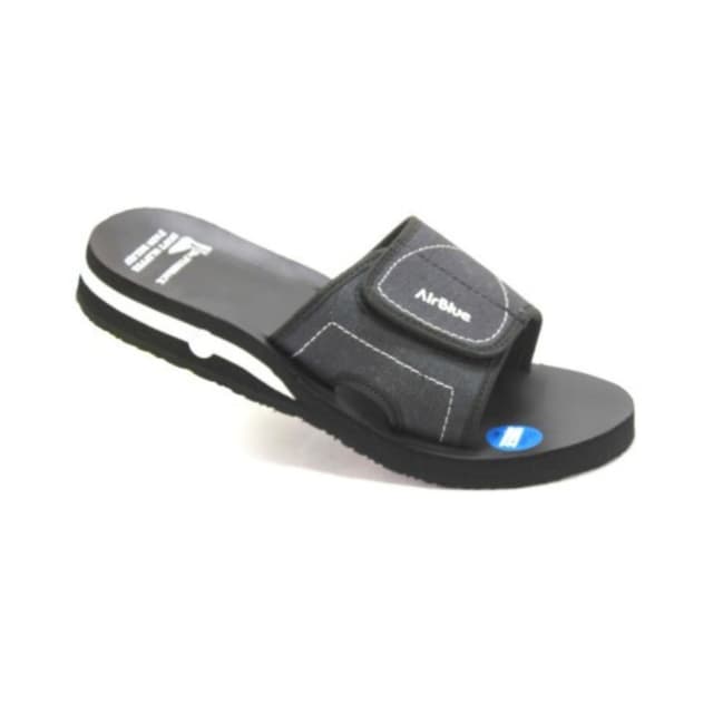 Air Blue Ortho Foot Wear Black Men - (DR PB013)