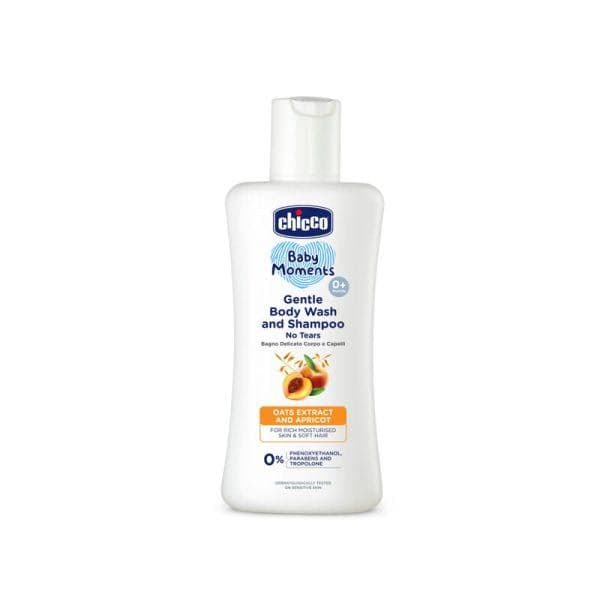 Chicco No Tears Gentle Body Wash and Shampoo 100 ml