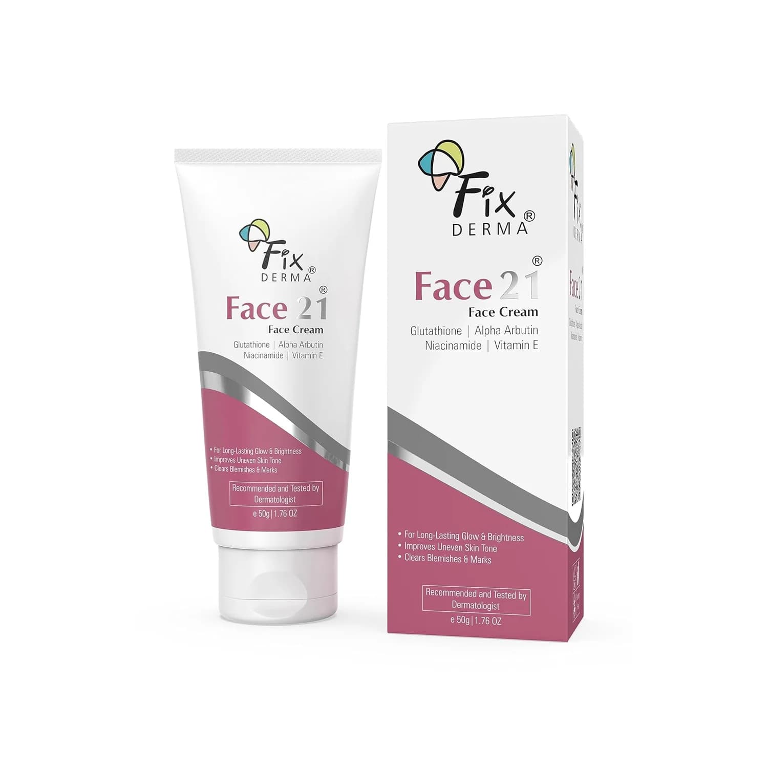 FixDERMA Face 21 Moisturizer Cream for Dry Skin 50gm