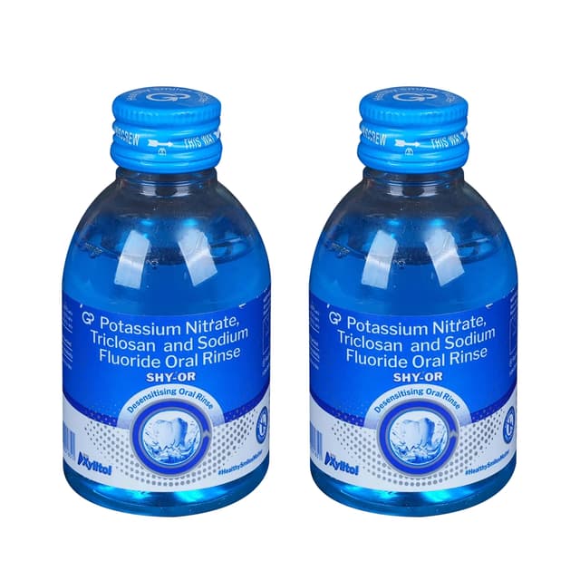 Group Pharma Shy-OR Mouthwash 100ml - (Pack of 2)