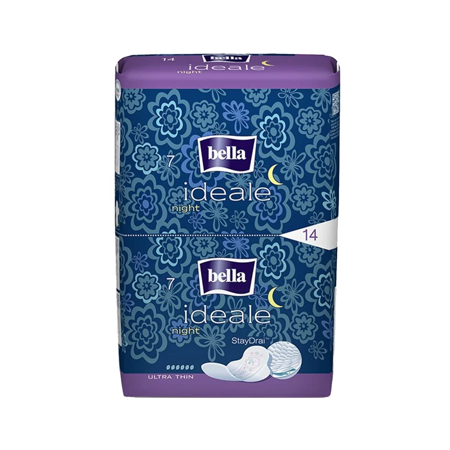 Bella Ideale Night Stay Drai Sanitary Pad Ultra Thin (14 Pads)
