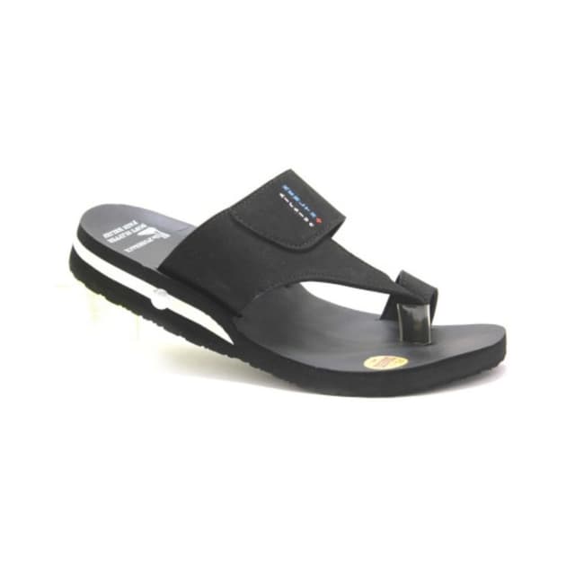 Air Blue Ortho Foot Wear Black Men - (DRPB0014)