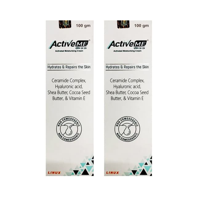 Active MF Activated Moisturizing Cream (100gm) Pack of 2
