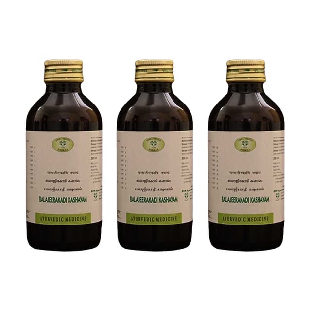 AVN Balajeerakadi Kashayam 200ml (Pack of 3)