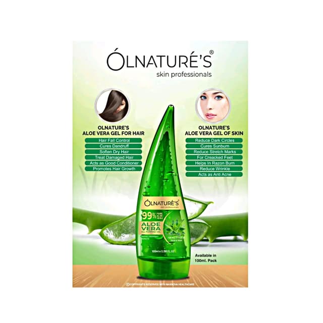Olnature’s Aloe Vera Gel 100ml