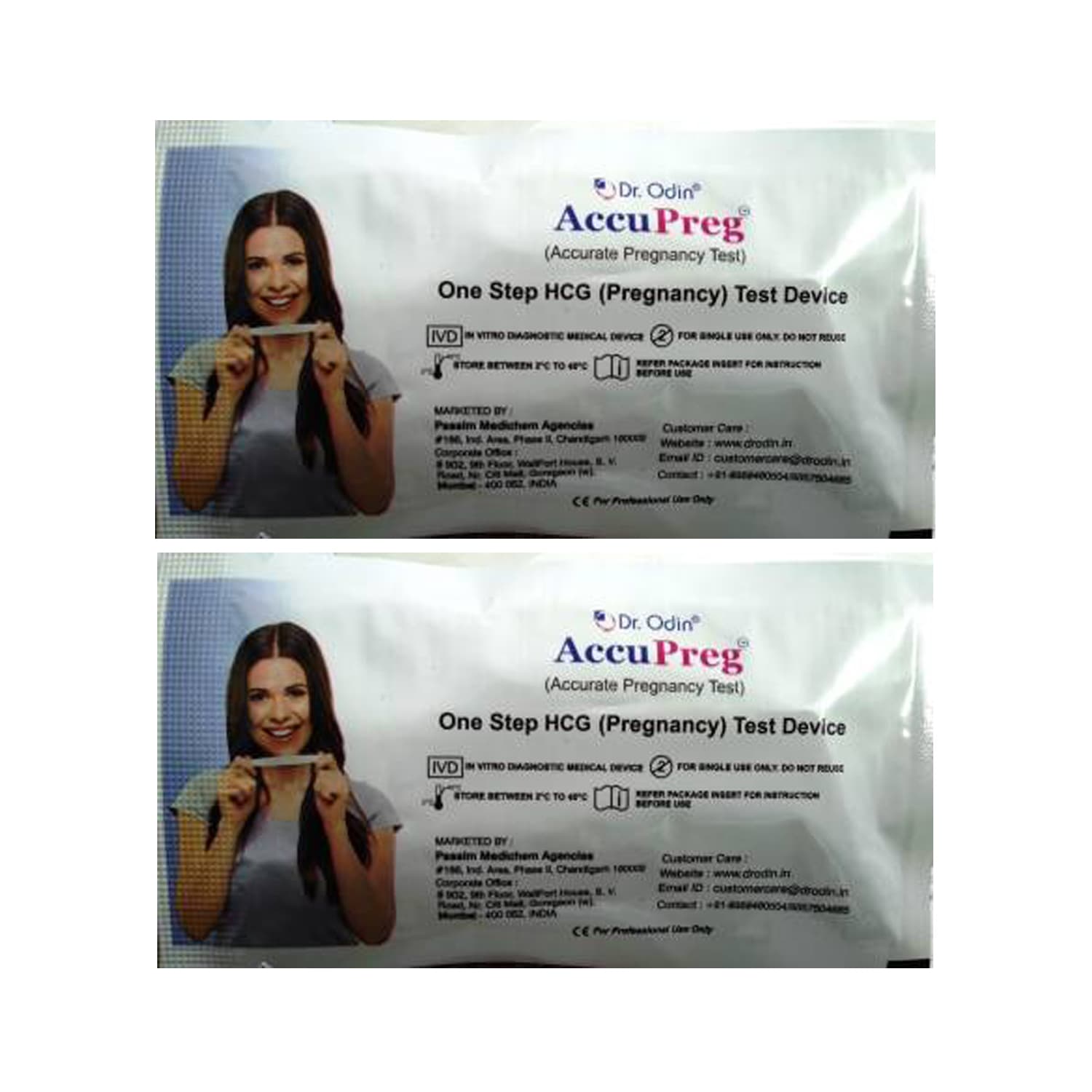 Dr.Odin’s Pregnancy Kit - (Pack of 2)