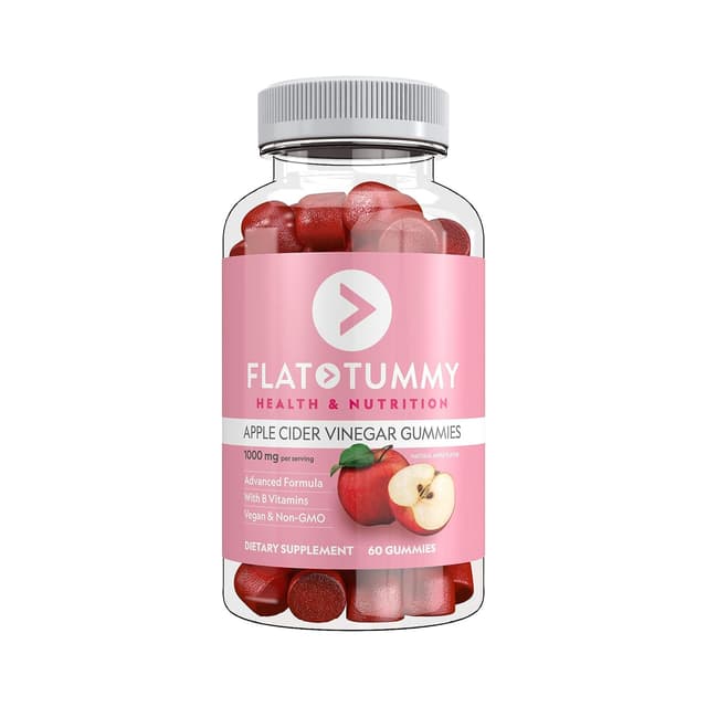 Flat Tummy Apple Cider Vinegar - 60 Gummies