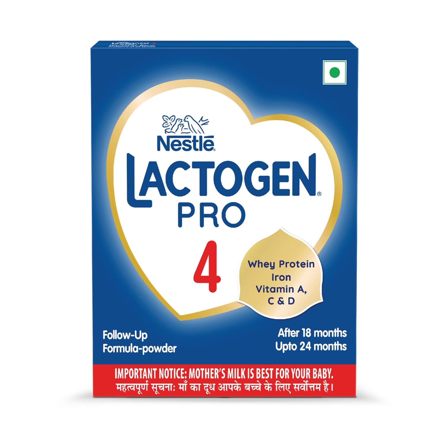 Nestle Lactogen Pro Follow- up Formula Powder (from 18 to 24 Months) Stage 4 (400 gm)