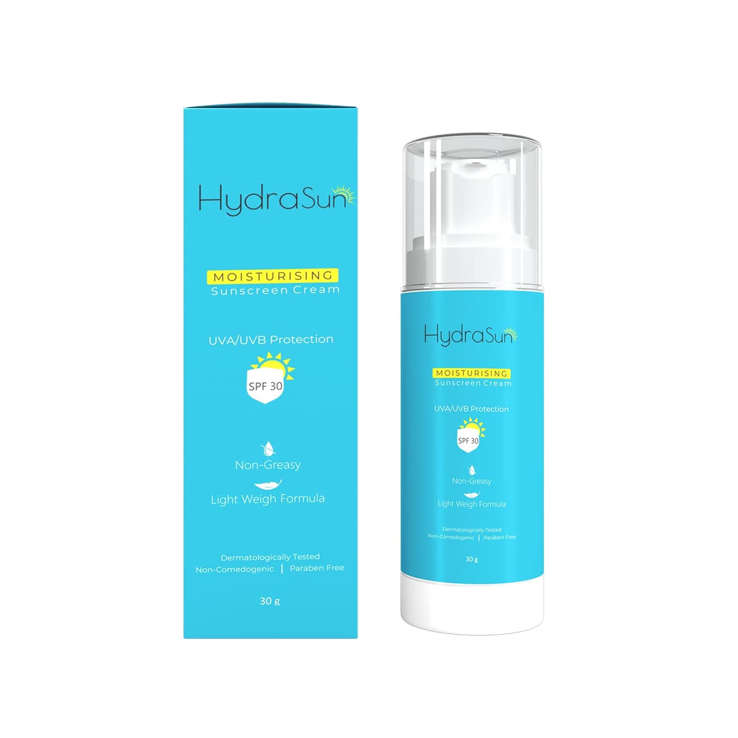 Hydrasun Moisturizing Sunscreen Cream with SPF 30 30gm