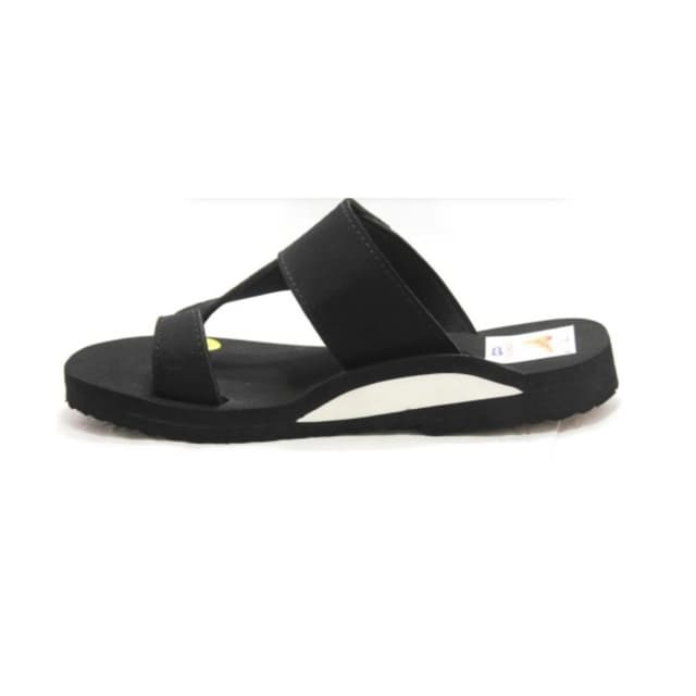 Air Blue Ortho Foot Wear Black Men - (DRPBARC 014)