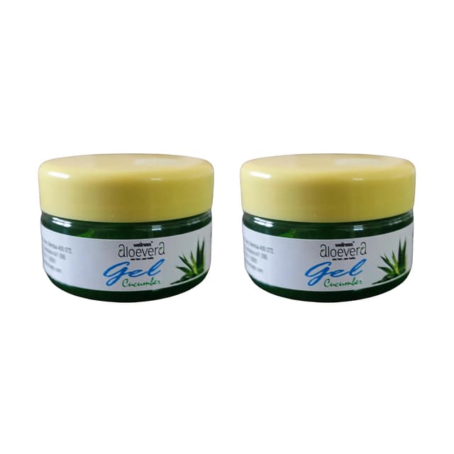 Wellness Agro Aloe Vera Cucumber Face Gel 60g (Pack of 2)