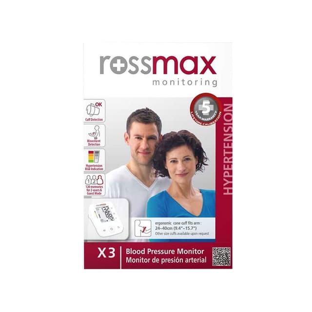 Rossmax X3 Upper Arm Blood Pressure Monitor