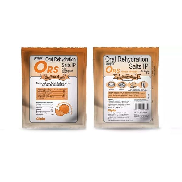 Cipla Prolyte ORS Drink Sachet - 21g