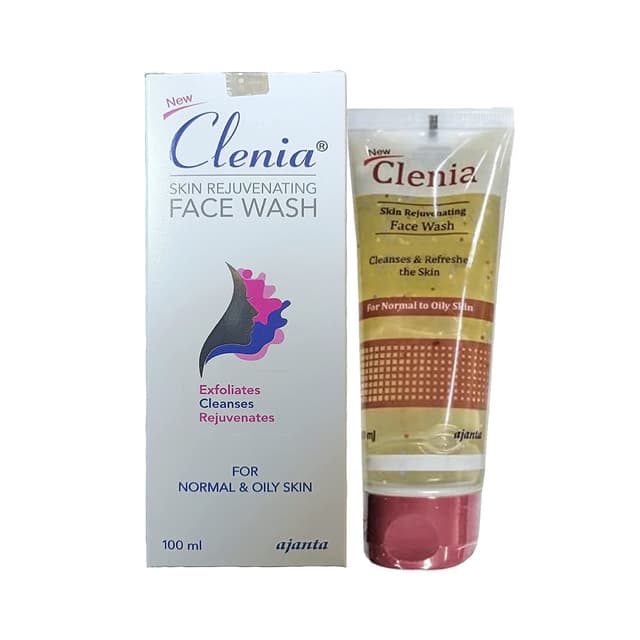 Clenia Skin Rejuvenating Face Wash (Normal to Oily Skin) 100g