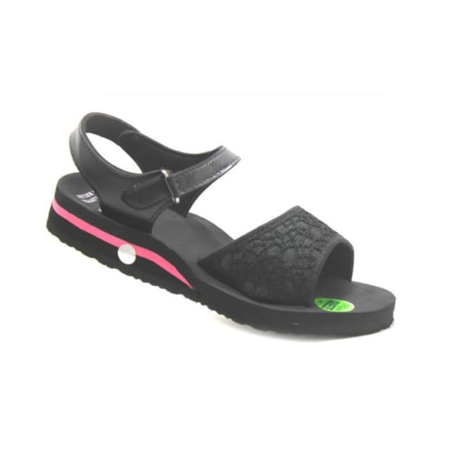 Air Blue Ortho Foot Wear Black Women - (DR PB021)