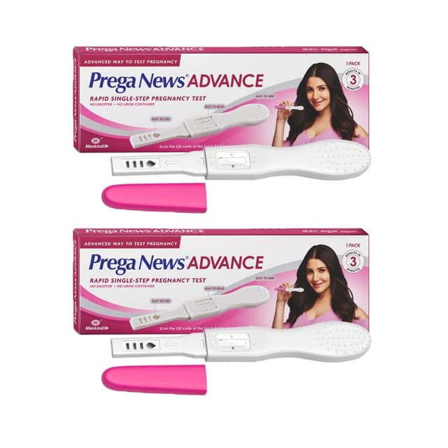 Mankind Prega News Advance Pregnancy Test Kit (Pack of 2)