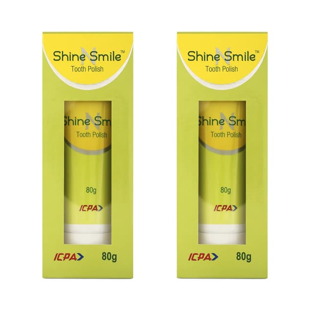 ICPA Shine-N-Smile Paste - 80gm (Pack of 2)