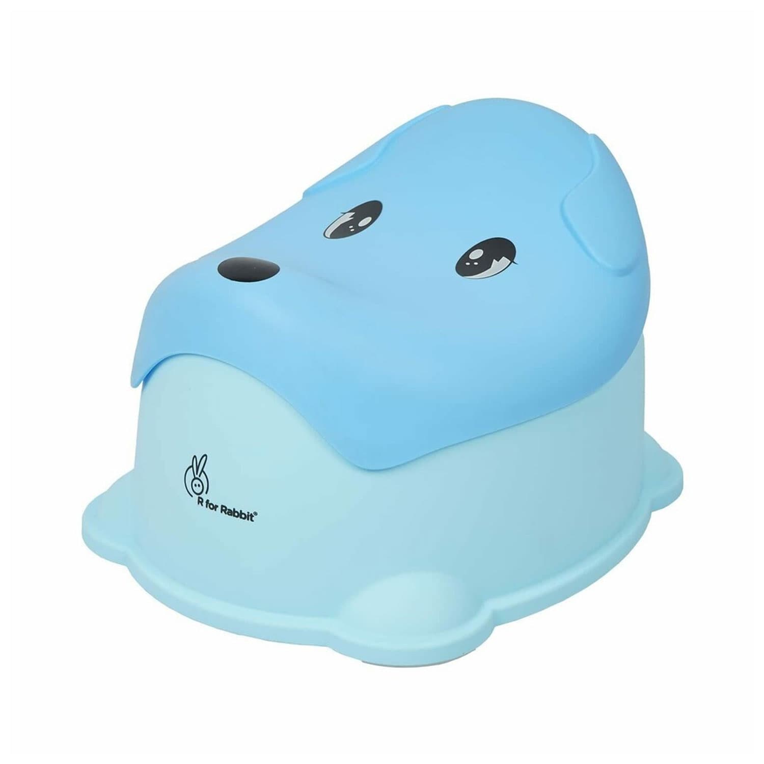 R for Rabbit Puppy Potty Training Seat for Babies from 1 to 7 Years (Pink)