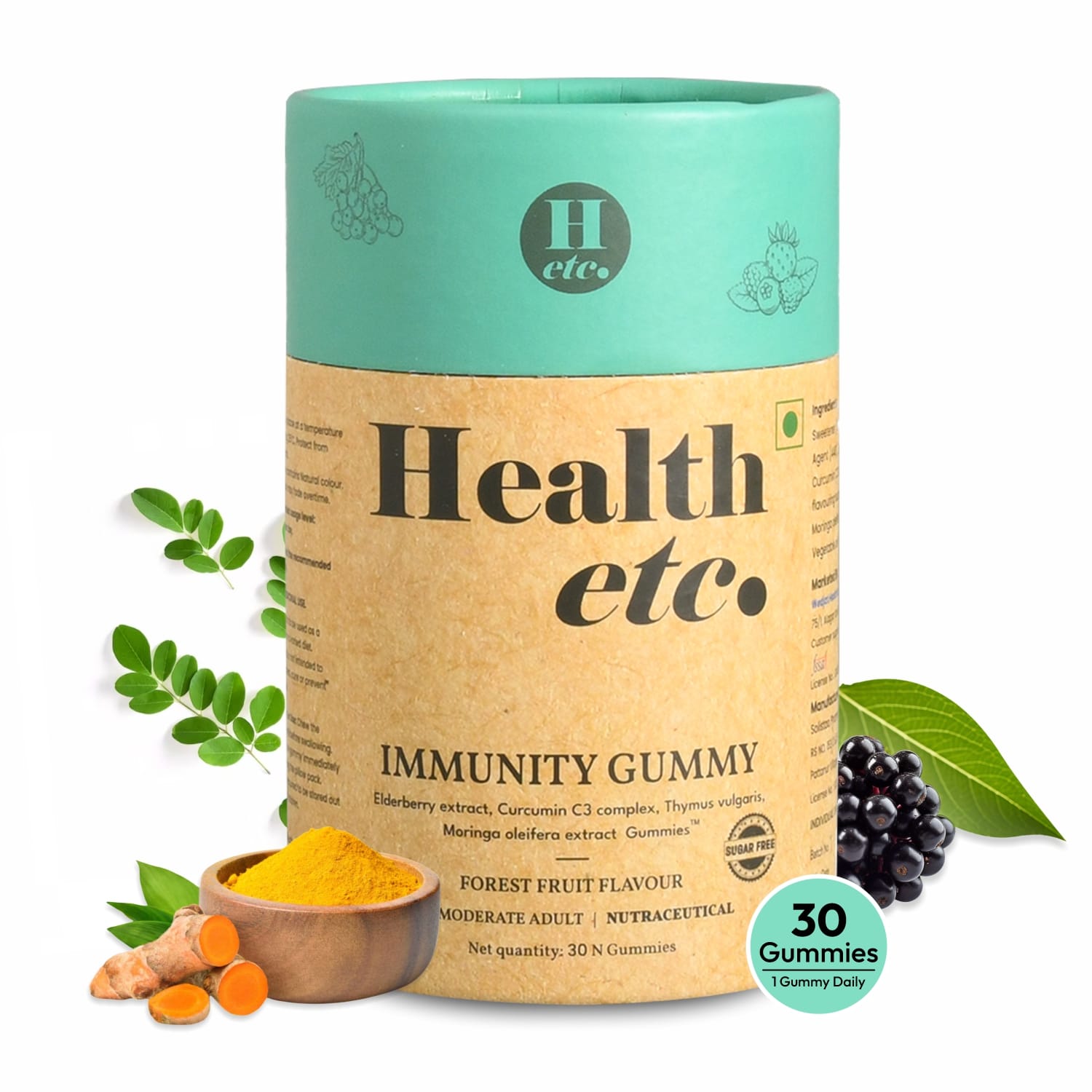 Health etc Immunity Gummy for Men and Women (30 Gummies)