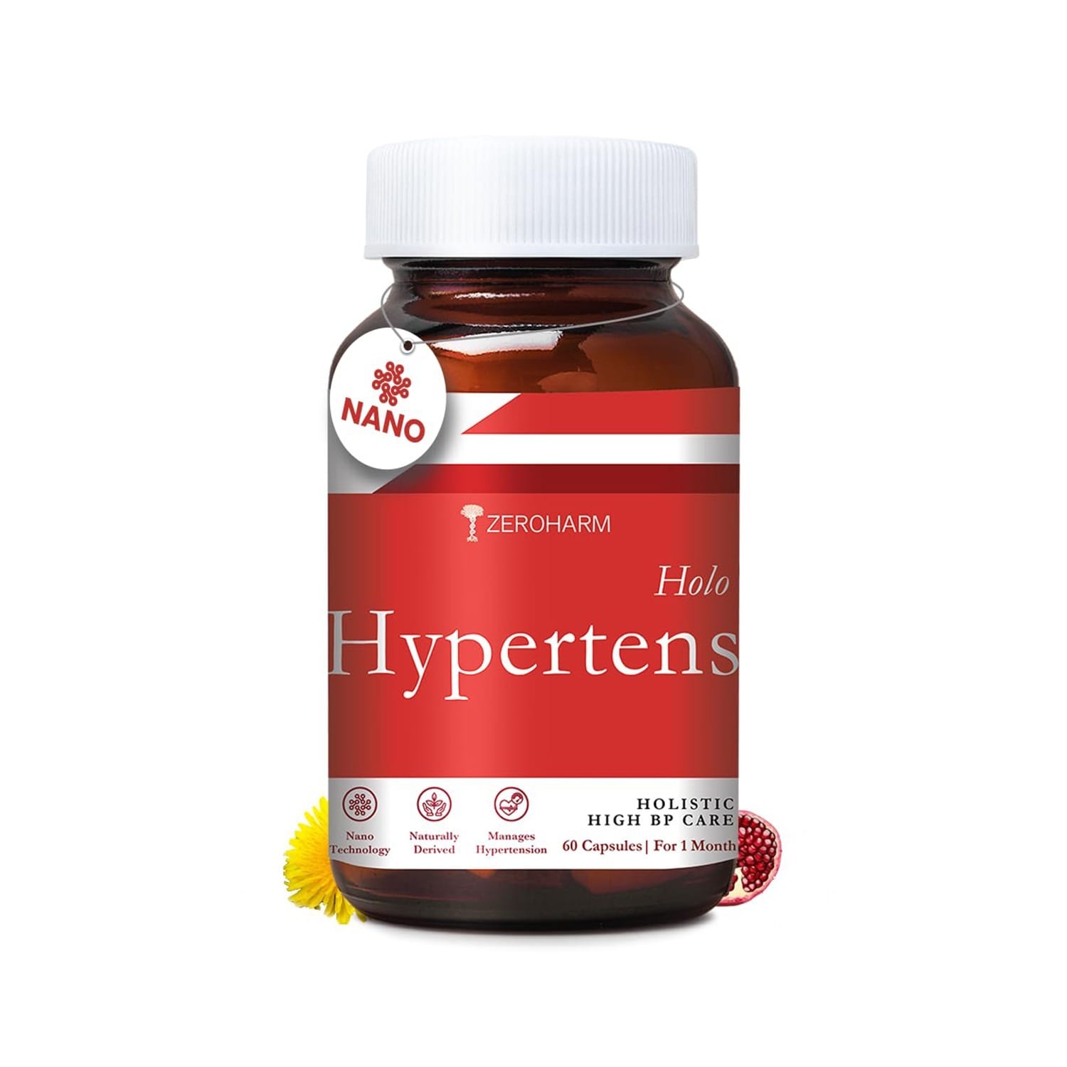 Zeroharm Hypertens Capsules (60 Nos)