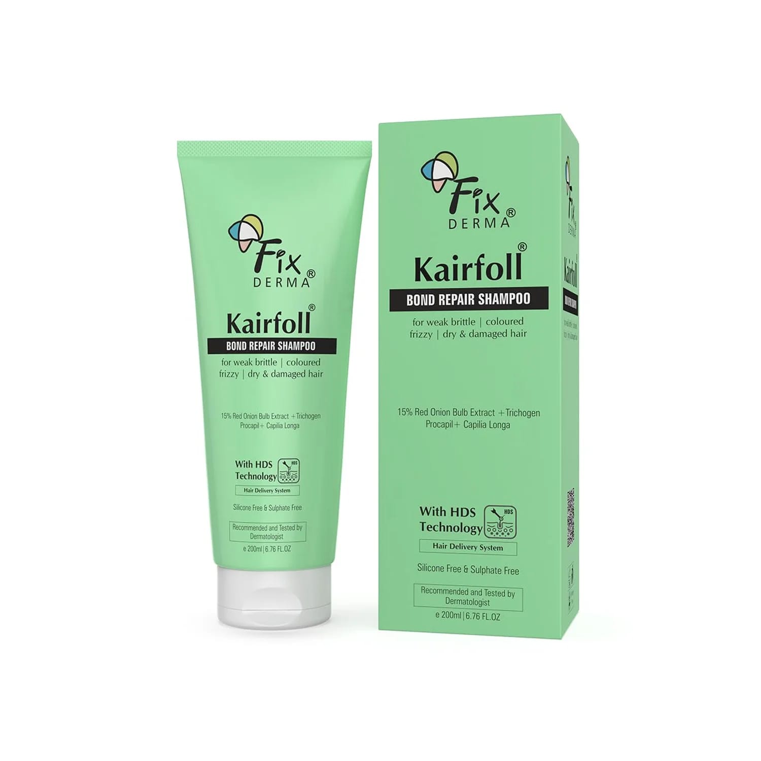 FixDERMA Kairfoll Bond Repair Shampoo 200ml