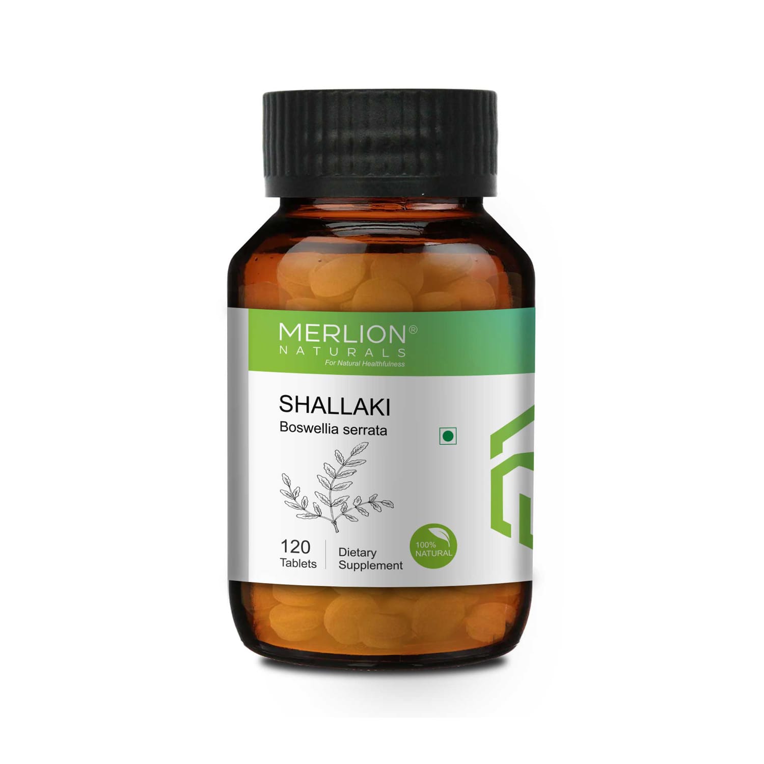 Merlion Naturals Shallaki Tablets (Boswellia Serrata) 500mg x 120 tablets