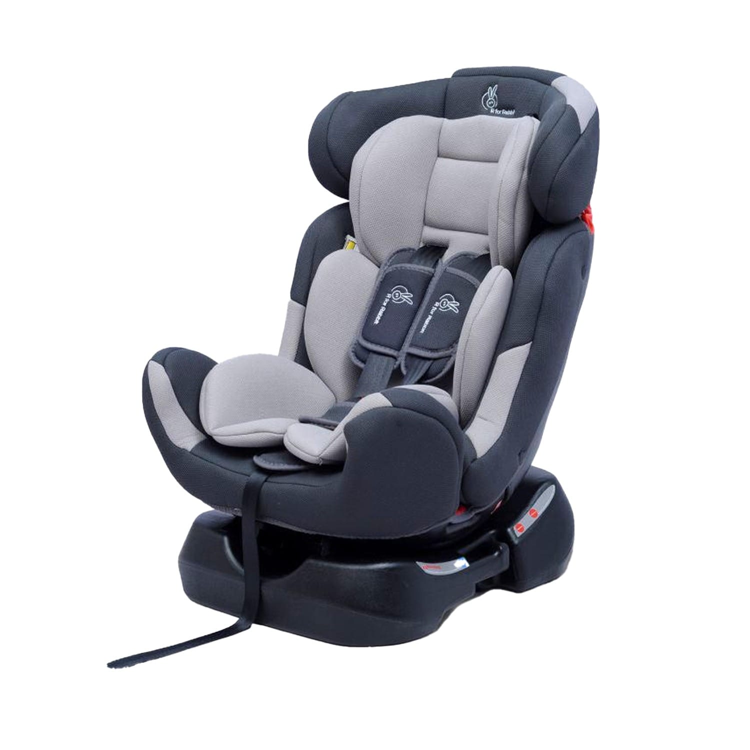 R for Rabbit Jack N Jill Grand Baby Car Seat For Baby 0 To 7 Years (Grey)