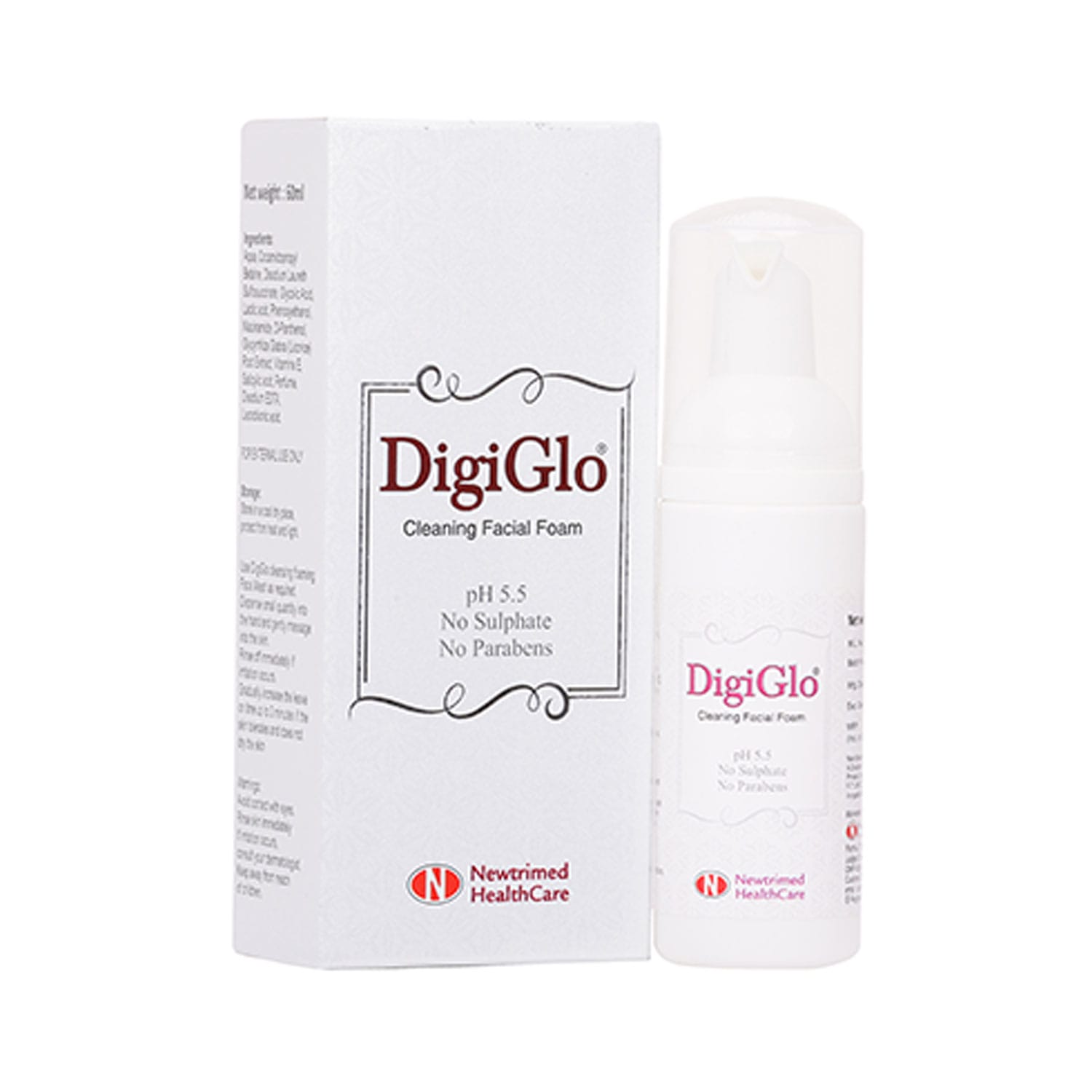 Newtrimed DigiGlo Foaming Facewash 50ml