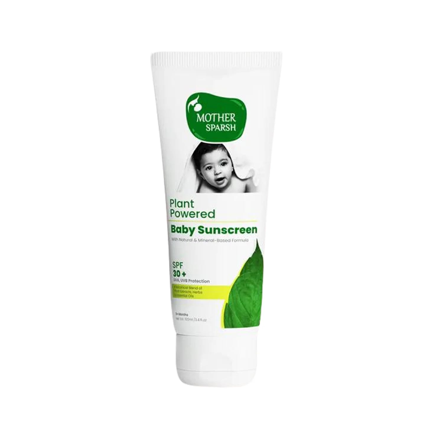 Mother Sparsh Plant Powered Baby Sunscreen Lotion (100ml)
