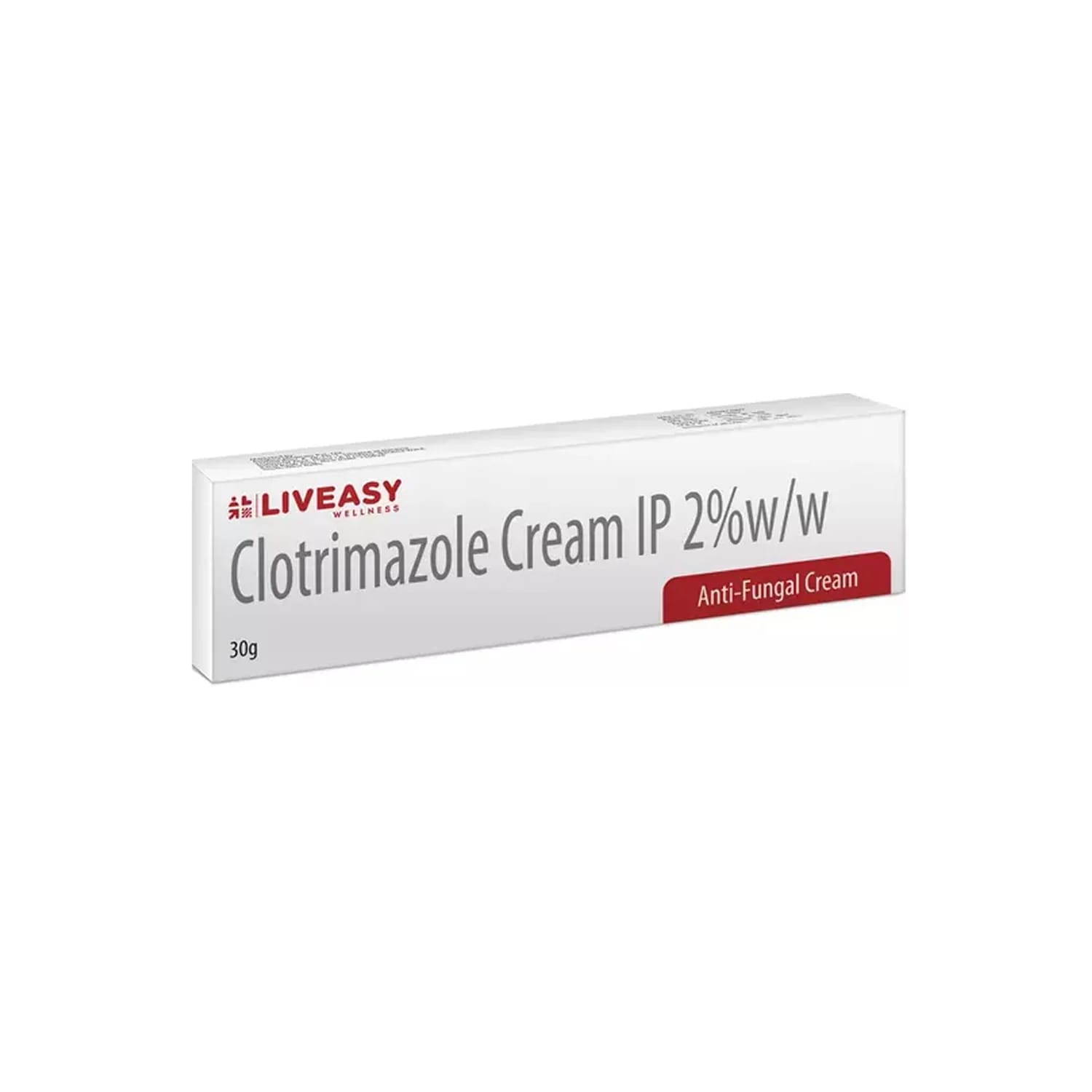 Liveasy Wellness Clotrimazole Anti-Fungal Cream - 30gm