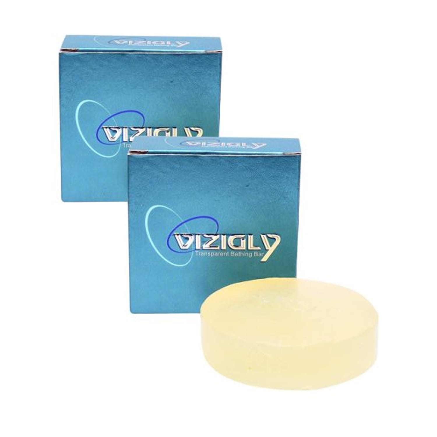 Vizigly Transparent Bathing Bar 75g (Pack of 2)
