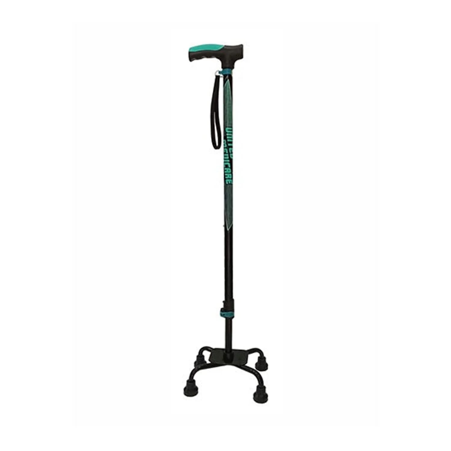 United Medicare Quadripod Walking Stick J-12 (Adjustable)