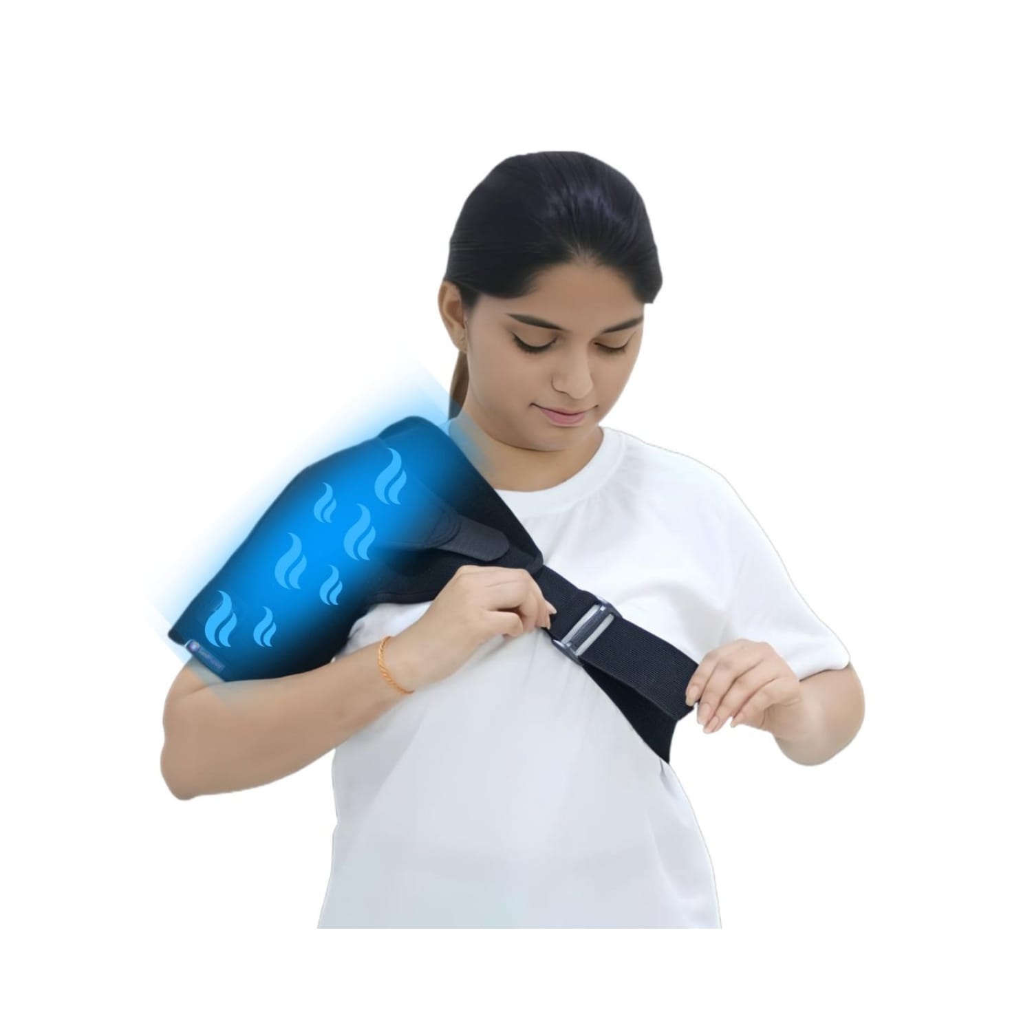 Sandpuppy Shoulderflex Brace Reusable Ice Gel Pack for Hot and Cold Therapy for Shoulder Pain Relief