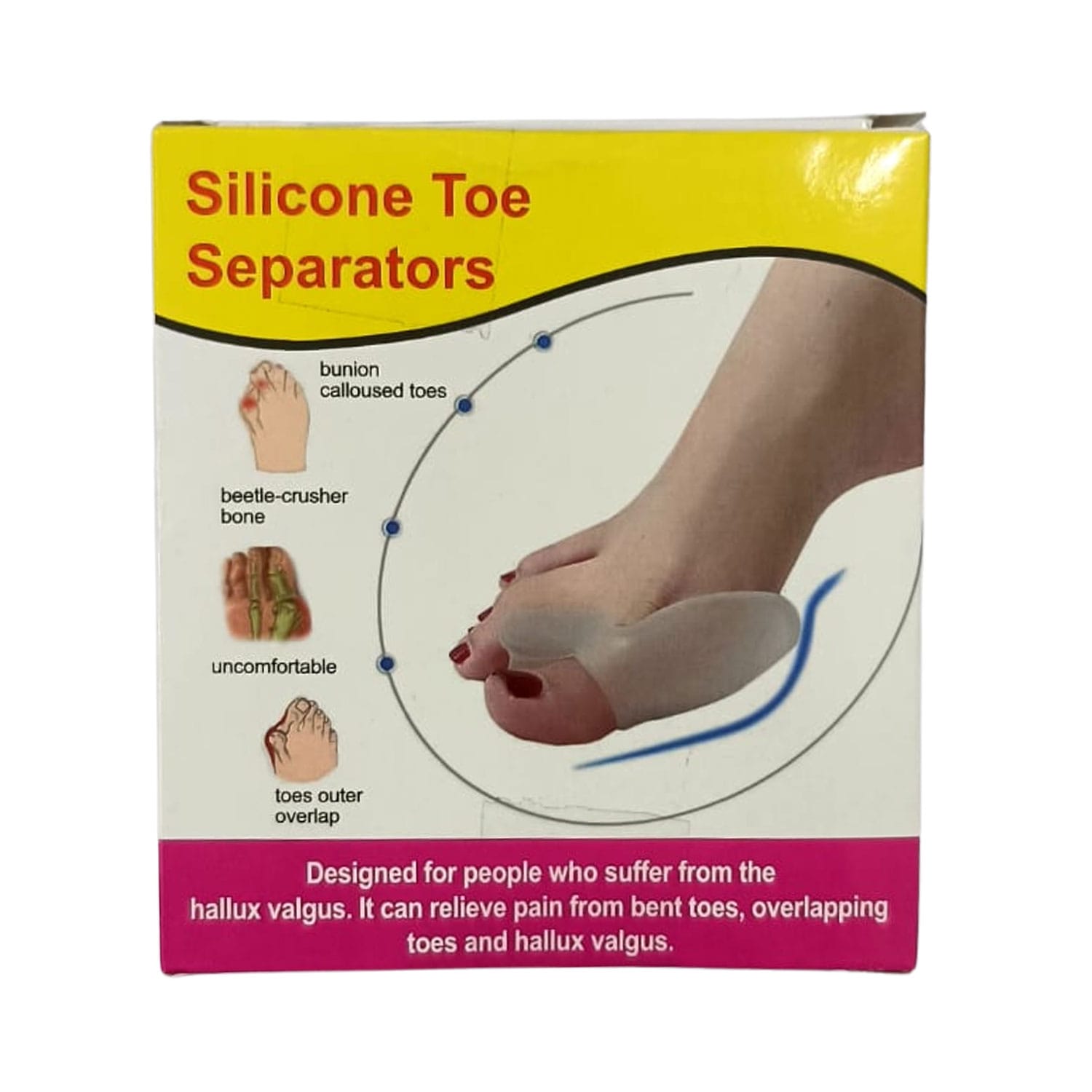 Silicone Toe Seperators